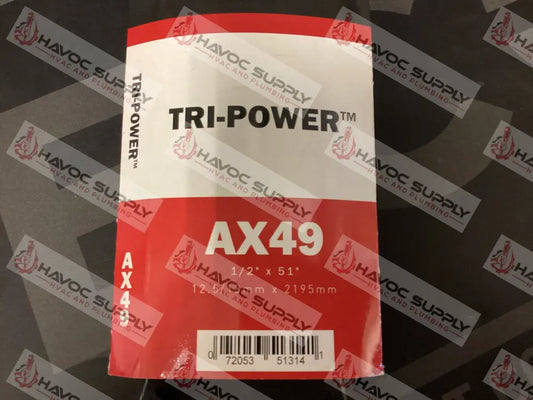 AX49 - V BELT - HAVOC SUPPLY, LLC