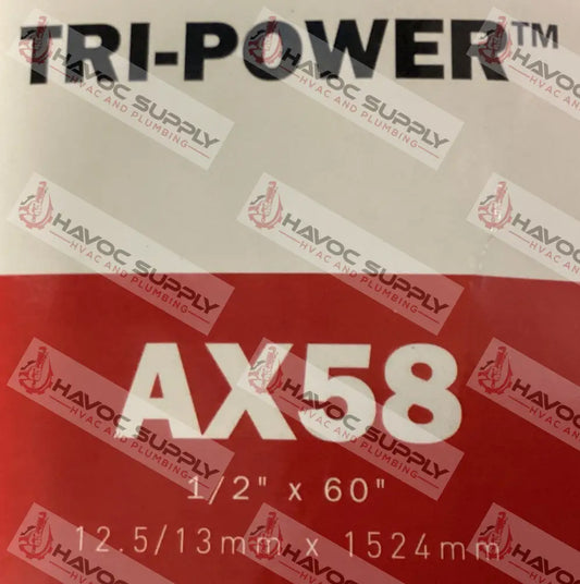 AX58 - V BELT - HAVOC SUPPLY, LLC