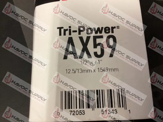 AX59 - V BELT - HAVOC SUPPLY, LLC