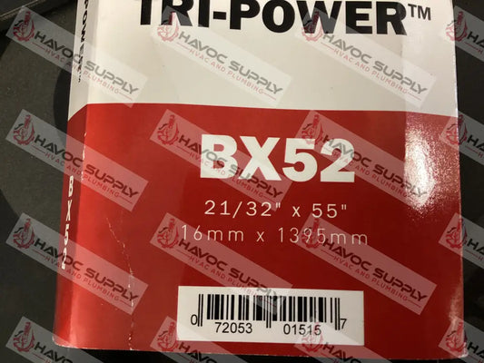BX52 - V BELT - HAVOC SUPPLY, LLC