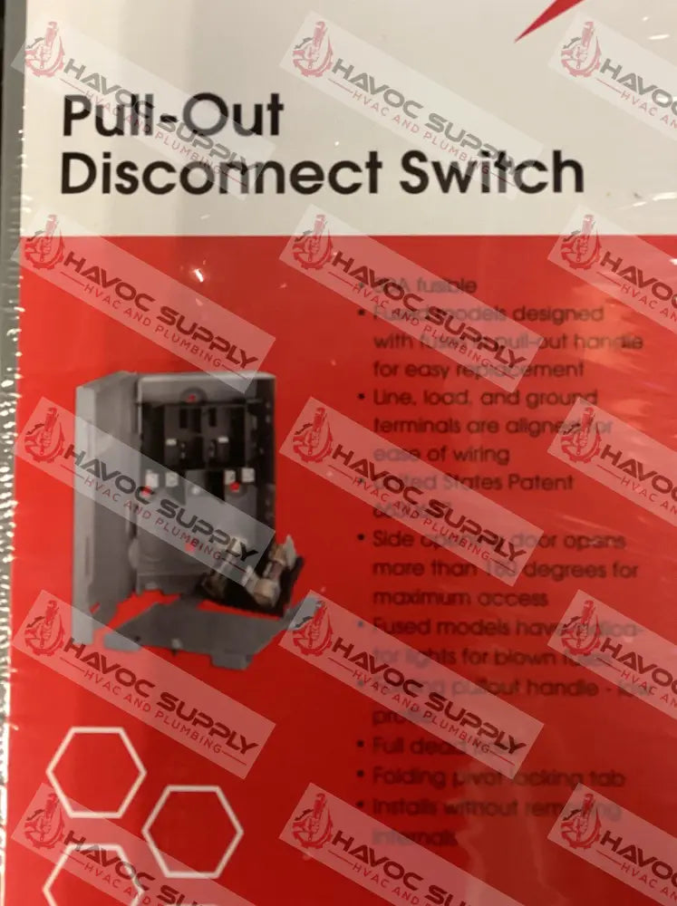 DDS30 - 30 AMP FUSED DISCONNECT SWITCH - HAVOC SUPPLY, LLC