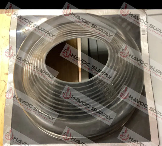 DFE108B - EPDM FLASHING #8 SQUARE - 6-3/4" - 14" DIAMETER - HAVOC SUPPLY, LLC