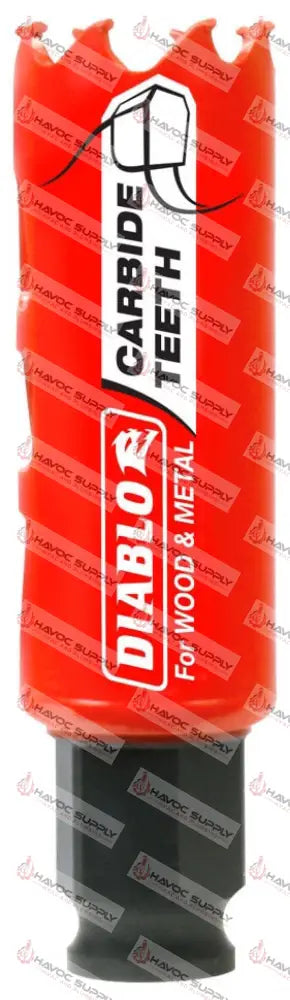 DHS1000CT - DIABLO 1" X 25MM CARBIDE HOLE SAW - HAVOC SUPPLY, LLC