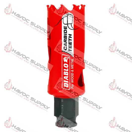 DHS1125CT - DIABLO 1-1/8 CARBIDE HOLE SAW - HAVOC SUPPLY, LLC