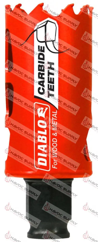 DHS1375CT - DIABLO 1-3/8 CARBIDE HOLE SAW - HAVOC SUPPLY, LLC