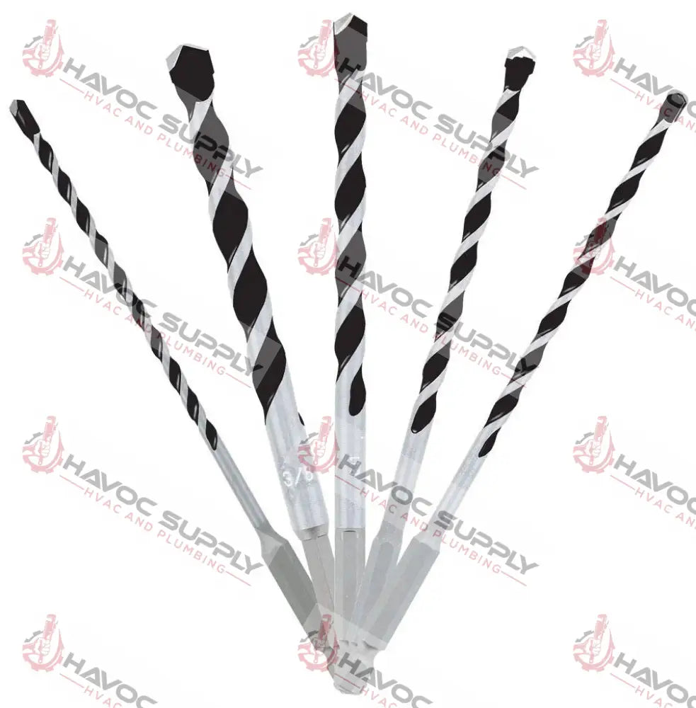 DMAMM1190S5 - DIABLO MULTI MATERIAL CARBIDE TIPPED HAMMER DRILL BIT SET - HAVOC SUPPLY, LLC