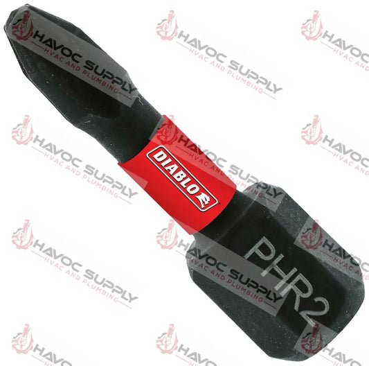 DPH2R1P25 - DIABLO #2R PHILLIPS BIT 25PK - HAVOC SUPPLY, LLC