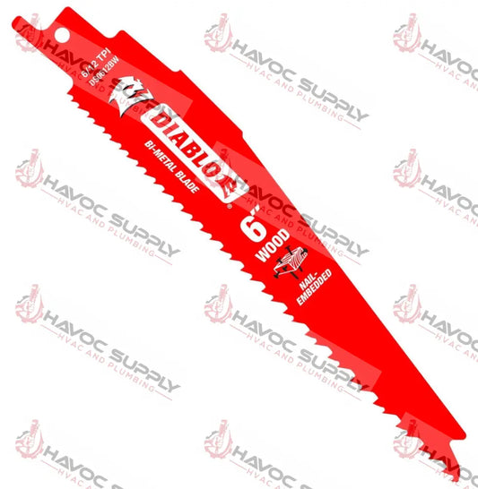 DS0612BW5 - DIABLO DEMO DEMON 6" 6-12TPI 5PK - HAVOC SUPPLY, LLC