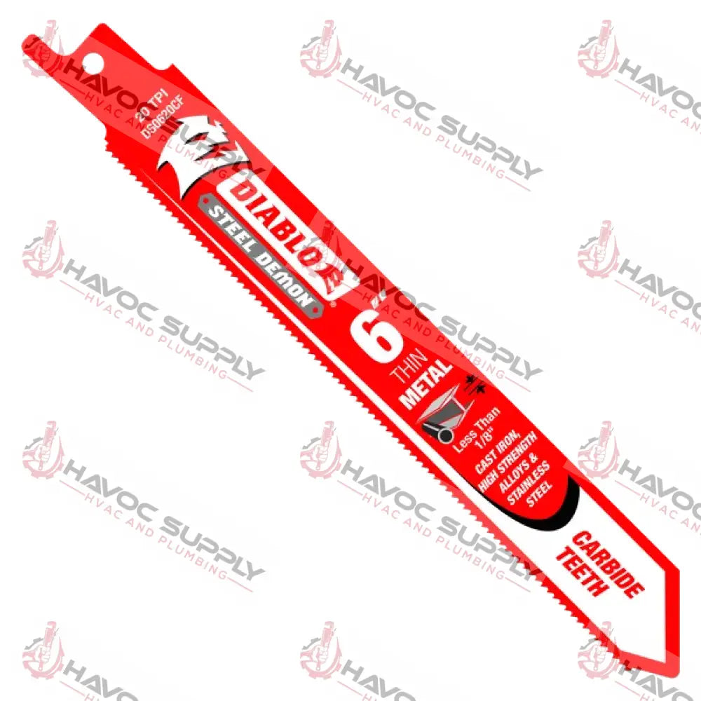 DS0620CF - DIABLO CARBIDE STRIP 6" 20TPI - HAVOC SUPPLY, LLC