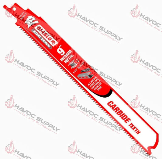 DS0910CF - DIABLO 9" CARBIDE MEDIUM METAL BLADE - HAVOC SUPPLY, LLC