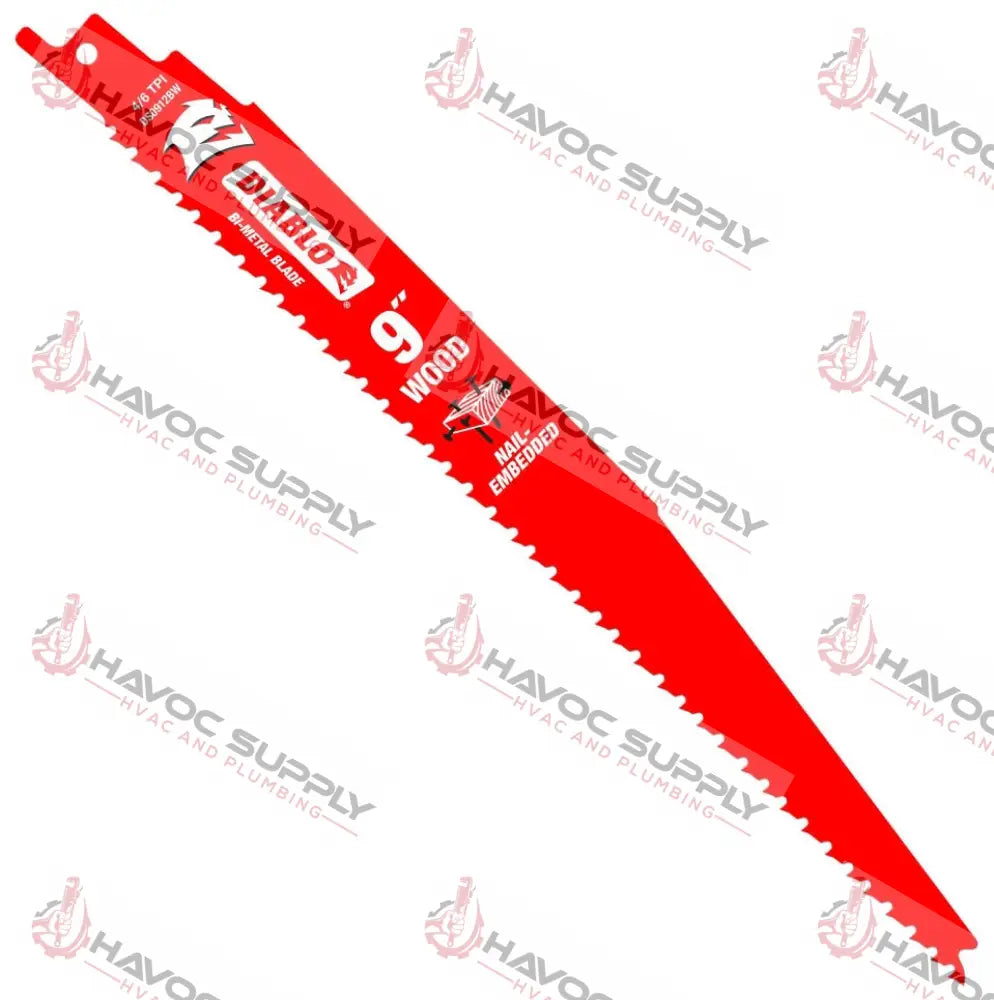 DS0912BW5 - DIABLO DEMO DEMON 9" 6-12TPI 5PK - HAVOC SUPPLY, LLC