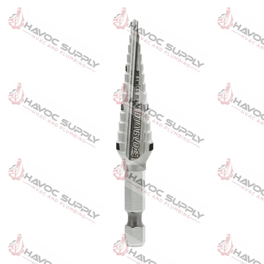 DSD0500S13 - DIABLO 1/2" STEP BIT 13 STEP - HAVOC SUPPLY, LLC