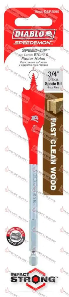 DSP2090 - DIABLO SPADE BIT 3/4 X 6 - HAVOC SUPPLY, LLC