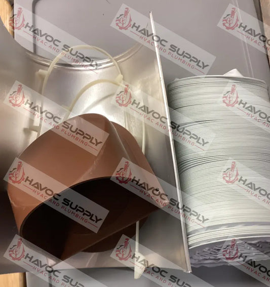 DV4 WIDE MOUTH - DRYER VENT KIT BROWN - HAVOC SUPPLY, LLC