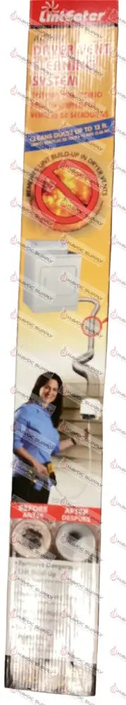 DVC202 - DRYER VENT CLEANING KIT 12 FT - HAVOC SUPPLY, LLC