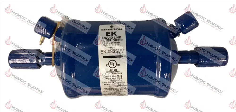 EK083SVV - 3/8 SWEAT 8CI LIQUID LINE FILTER DRIER - HAVOC SUPPLY, LLC