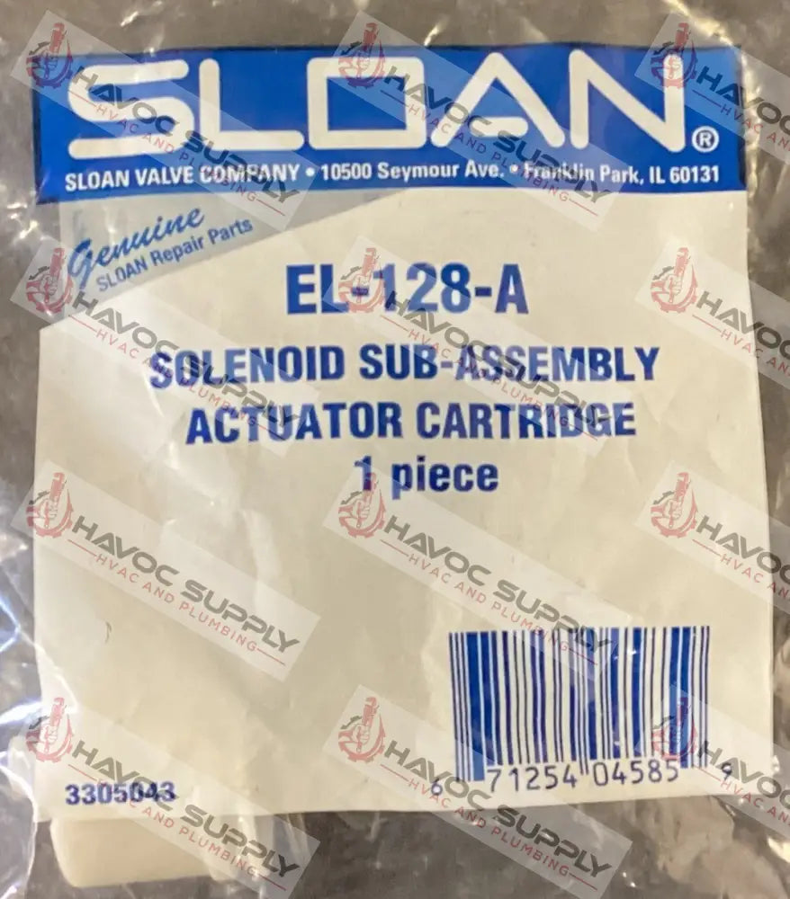 SLOAN SOLENOID ACTUATOR CARTRIDGE - HAVOC SUPPLY, LLC