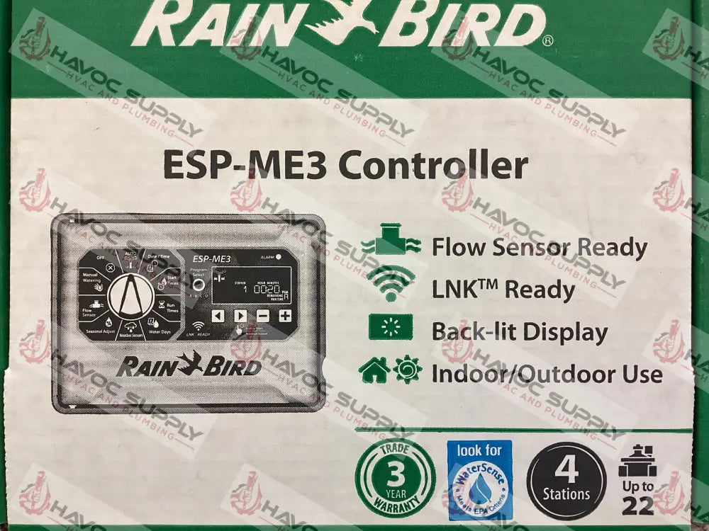 ESP-ME - RAINBIRD 22 STATION 24V - HAVOC SUPPLY, LLC