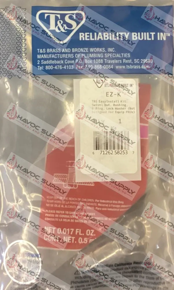 EZ-K EASY INSTALL SWIVEL KIT - HAVOC SUPPLY, LLC