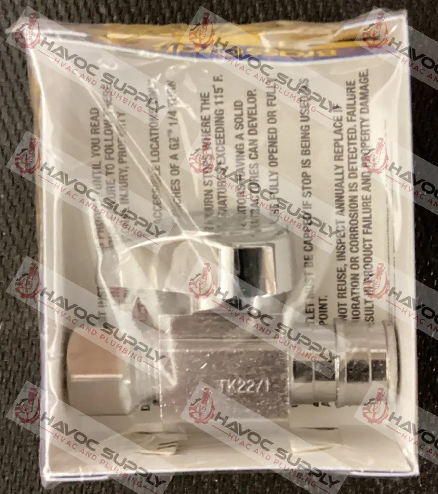 G2CEPX14XC - STRAIGHT STOP VALVE 1/4 TURN - HAVOC SUPPLY, LLC