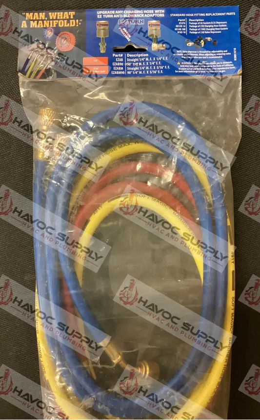 HC5SMB - UNIWELD 5FT REFRIGERANT HOSE SET - HAVOC SUPPLY, LLC