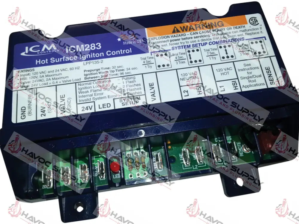 ICM283 - HSI IGNITION CONTROL - SPECIAL ORDER ITEM COMPETITIVE ITEMS