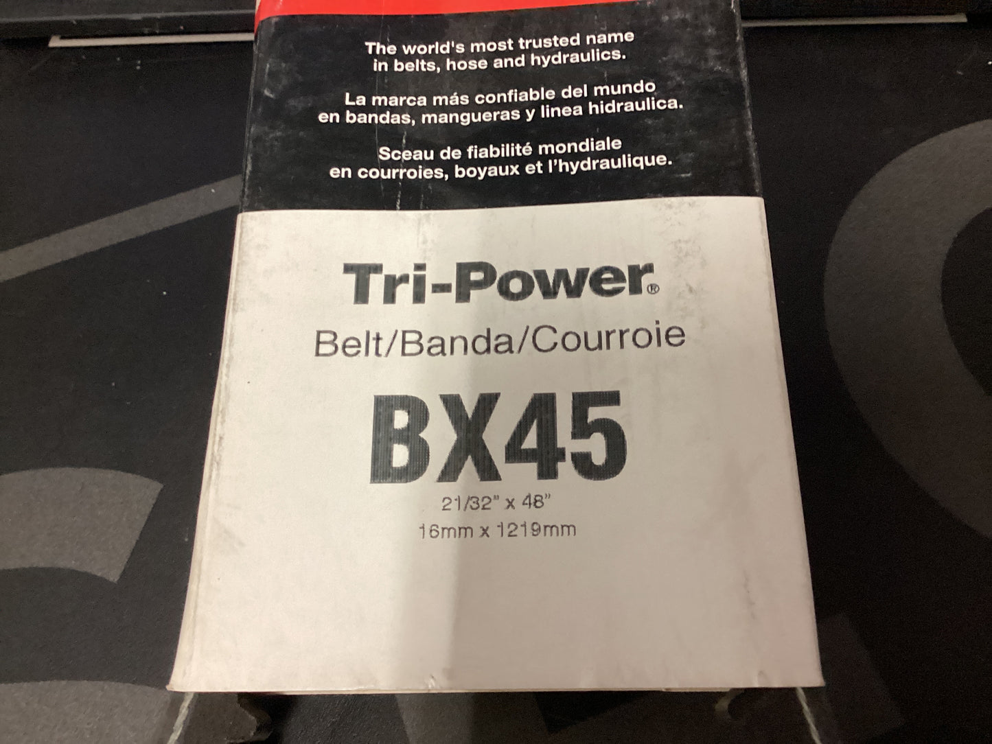 BX45 - V BELT - SO - HAVOC SUPPLY, LLC