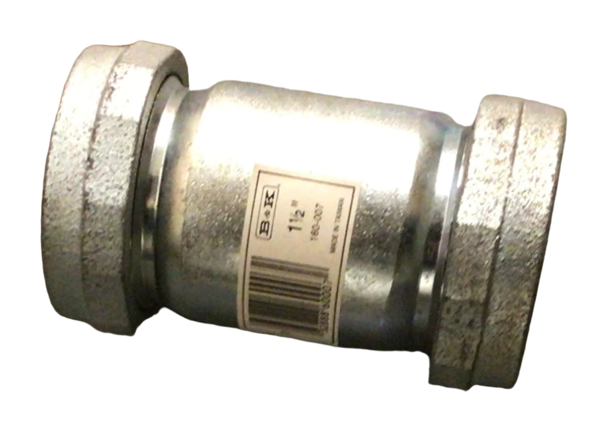 1-1/2" GALVANIZED DRESSER COUPLING - NR