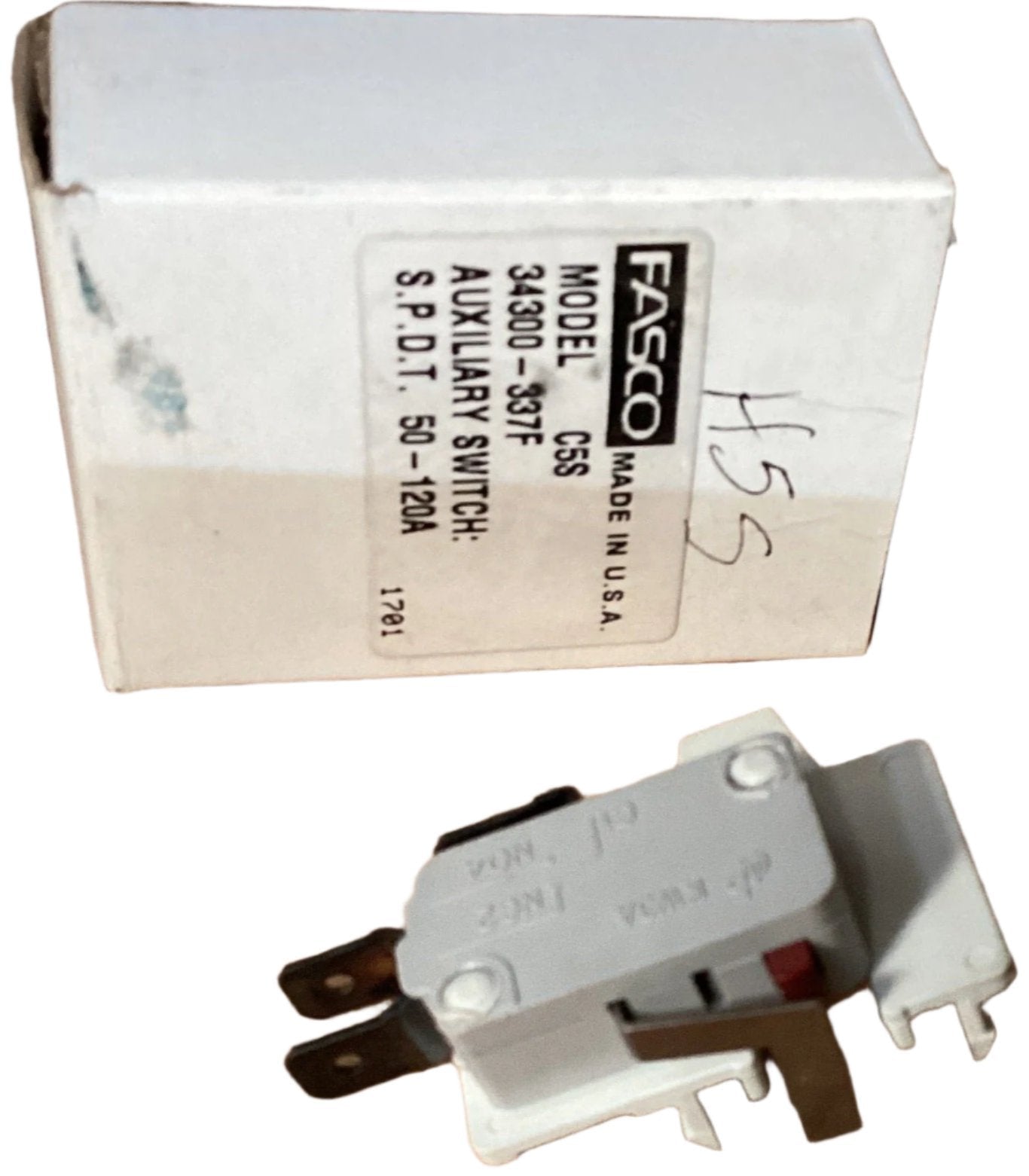 H5S - 50/60A AUX SWITCH FOR CONTACTOR