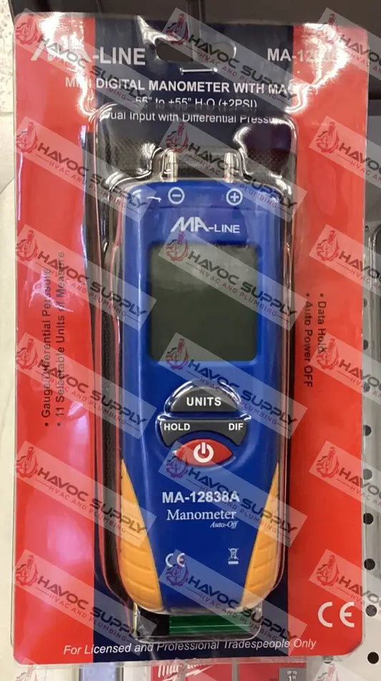 MA12838A - DUAL MANOMETER - HAVOC SUPPLY, LLC