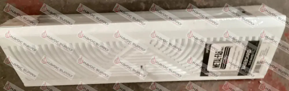 MFB15W - 15" BASE BOARD SUPPLY REGISTER - WHITE - HAVOC SUPPLY, LLC