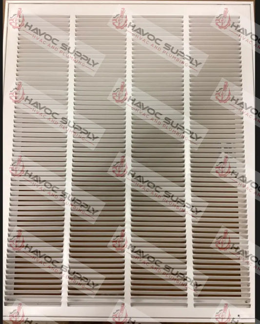 MFRFG3016W 30"X16" RETURN FILTER GRILLE - WHITE - HAVOC SUPPLY, LLC
