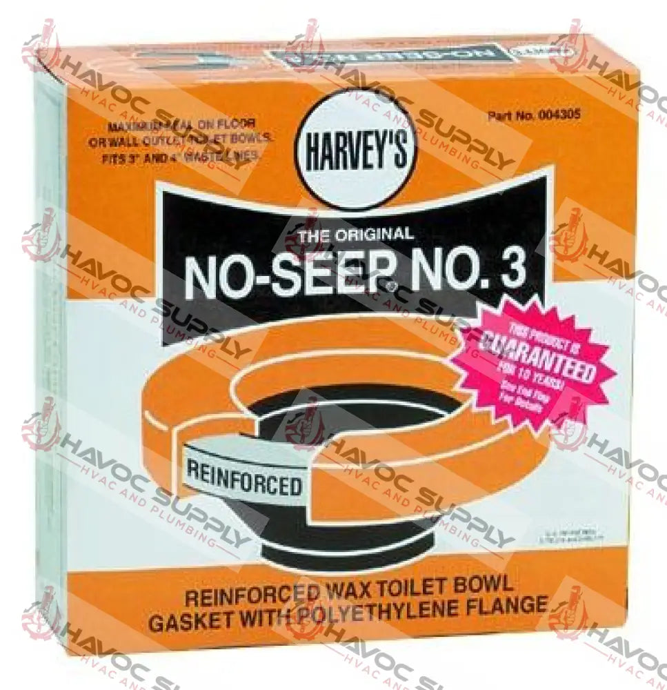 NO-SEEP #3 WAX TOILET RING - HAVOC SUPPLY, LLC