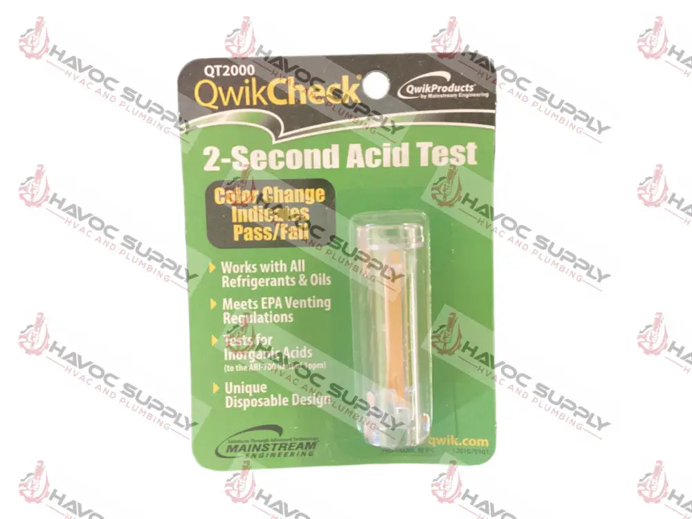 QT2000 - REFRIGERATION ACID TEST - HAVOC SUPPLY, LLC