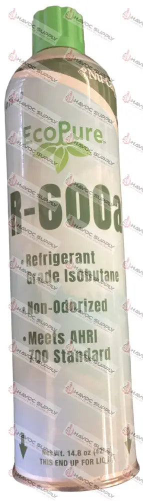 R-600A PROPANE REFRIGERANT - 14.8OZ CYLINDER - HAVOC SUPPLY, LLC