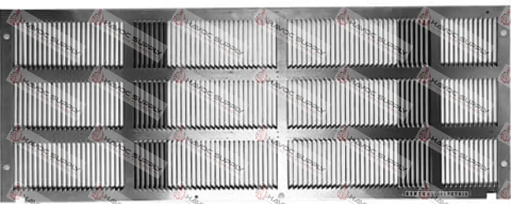 RAG60 - STAMPED REAR GRILLE ALUMINUM - HAVOC SUPPLY, LLC