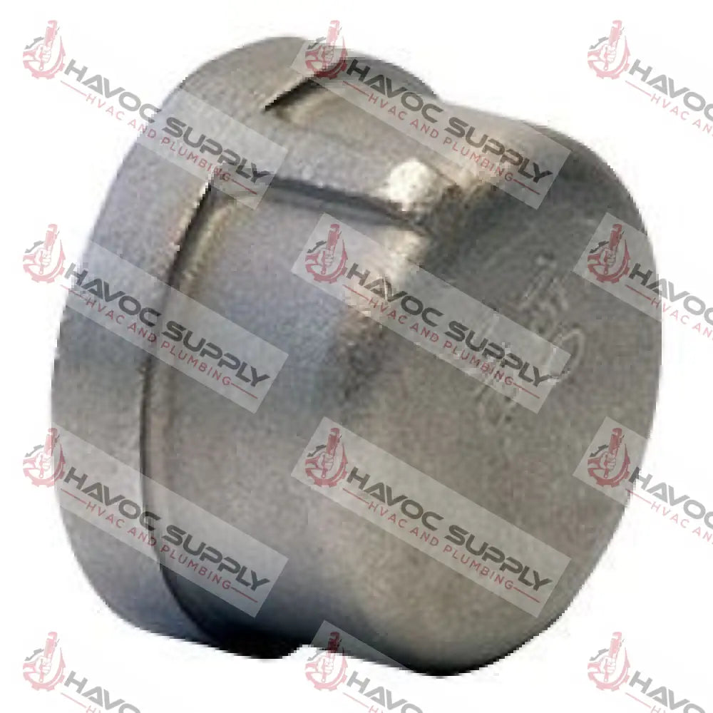 S114CAP - 1-1/4" 304L STAINLESS STEEL PIPE CAP - HAVOC SUPPLY, LLC