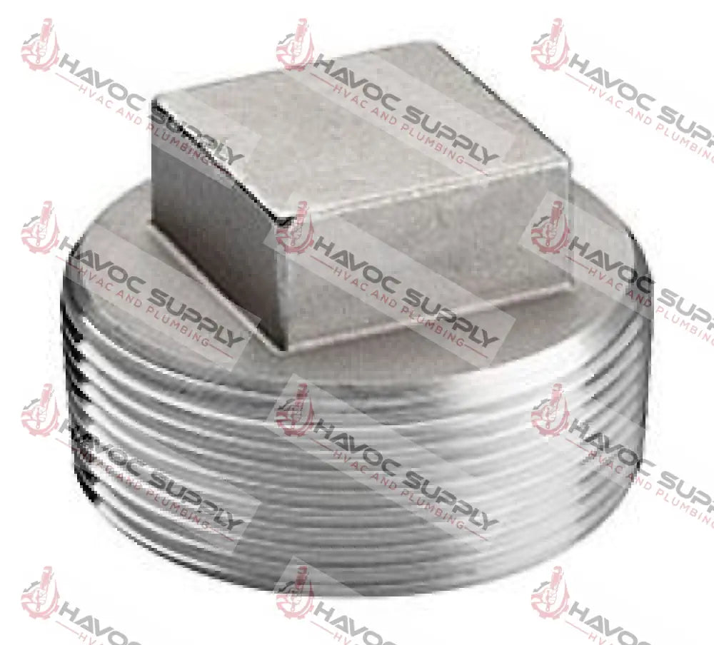 S12PLUG - 1/2" 304L STAINLESS STEEL PIPE PLUG - HAVOC SUPPLY, LLC