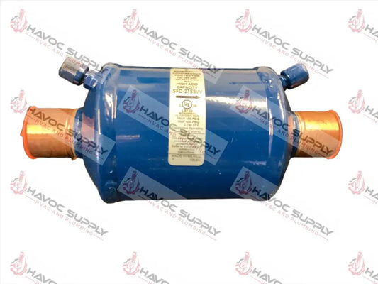 SFD27S9VV - 1-1/8 SWEAT 27CI SUCTION LINE FILTER DRIER - HAVOC SUPPLY, LLC