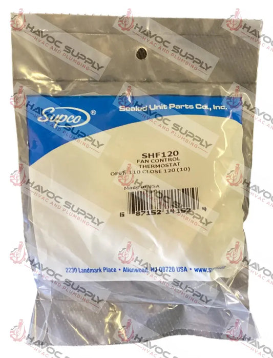 SHF120 - F120-10 FAN SWITCH NORMALLY OPEN - HAVOC SUPPLY, LLC