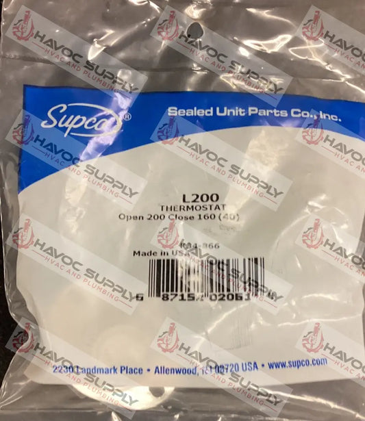 SHL200 - L200-40 LIMIT SWITCH AUTO RESET NORMALLY CLOSED - HAVOC SUPPLY, LLC