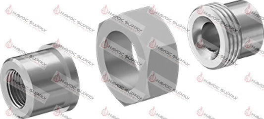 SHP34U - 3/4" HIGH PRESSURE SS UNION - SO - HAVOC SUPPLY, LLC