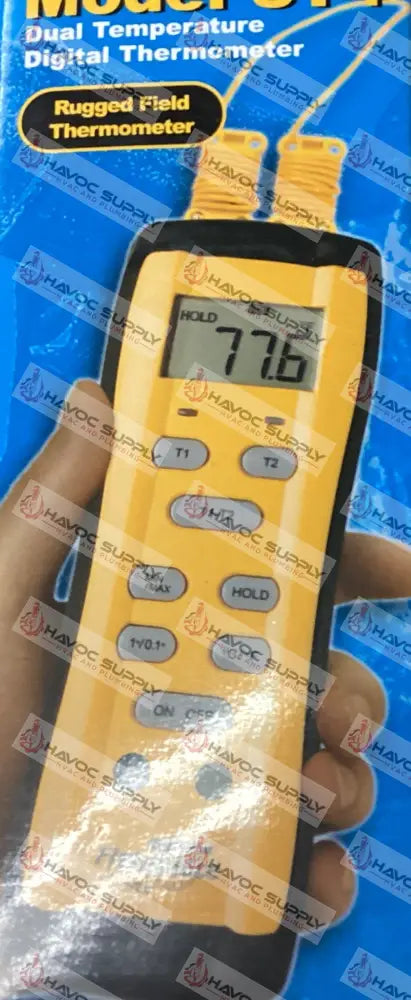 ST4 - FIELDPIECE DUAL THERMOMETER - HAVOC SUPPLY, LLC