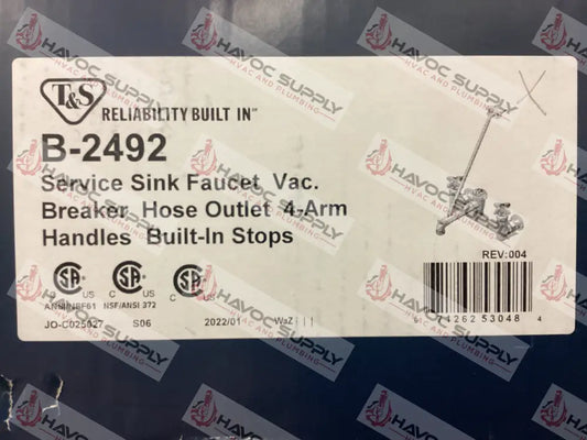 T&S SERVICE SINK FAUCET - HAVOC SUPPLY, LLC