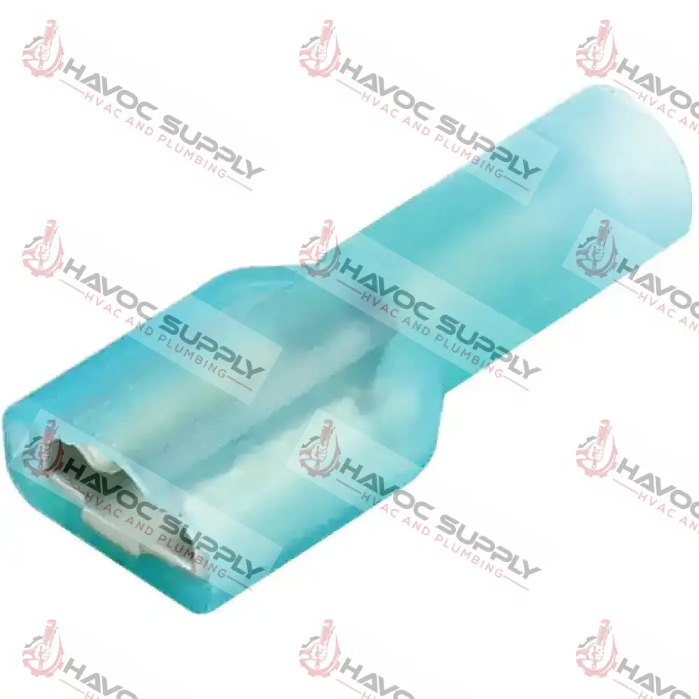 T1005C - 1/4" BLUE FEMALE SPADE TERMINAL 100PK - HAVOC SUPPLY, LLC