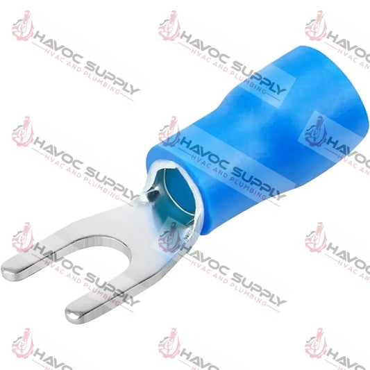 TP1043C - BLUE FORK TERMINALS 100PK - HAVOC SUPPLY, LLC