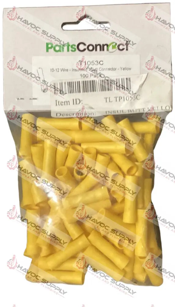 T1053C - YELLOW BUTT CONNECTOR - HAVOC SUPPLY, LLC