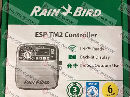 TM26 - RAINBIRD 6 STATION 120V - HAVOC SUPPLY, LLC