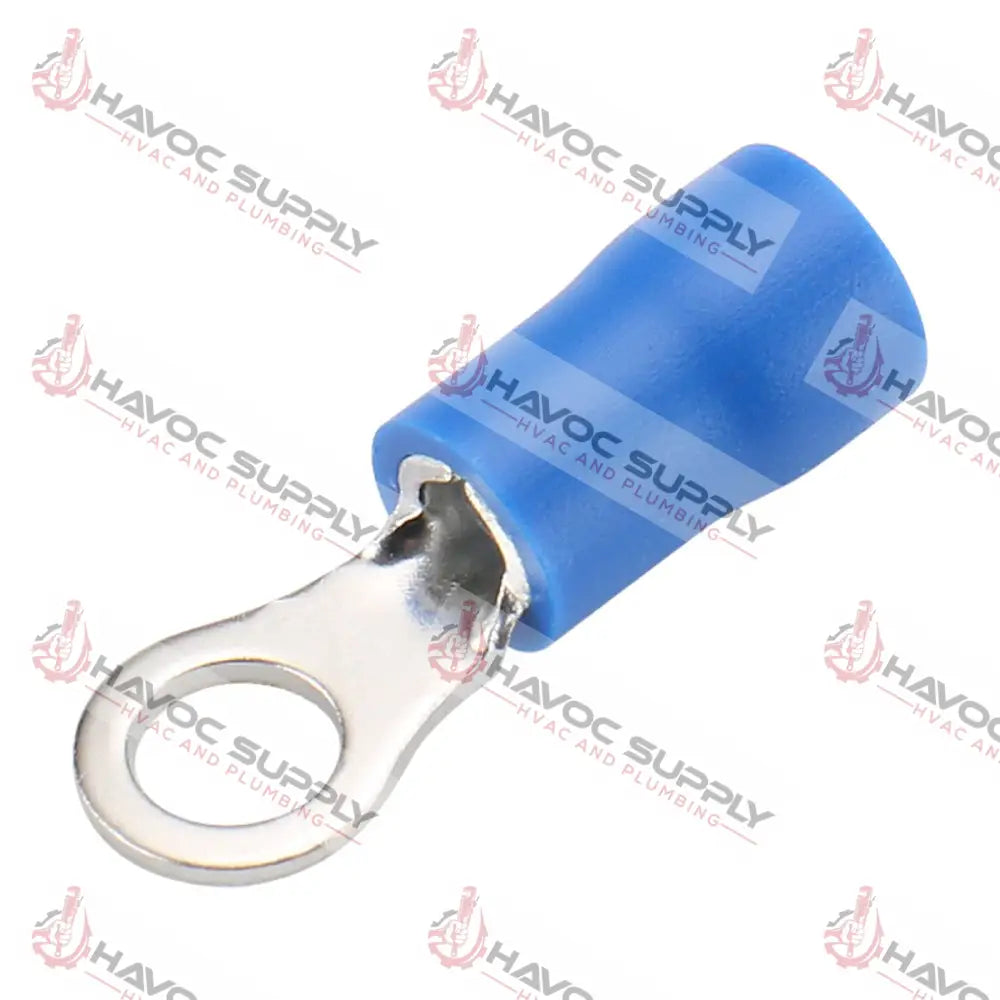TP1035C - 1/4" BLUE RING TERMINAL 100PK - HAVOC SUPPLY, LLC