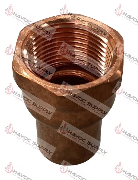 WC34FA - 3/4" WATER COPPER FEMALE ADAPTER - HAVOC SUPPLY, LLC